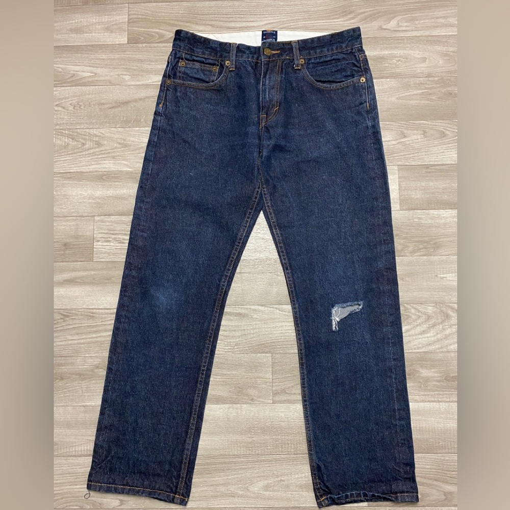 Goodale Mens Deep Blue Jeans 32x32